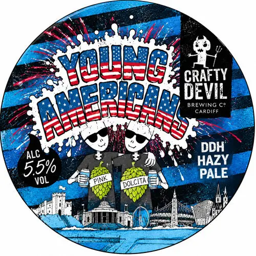 Crafty Devil 9 Crafty Devil | Young Americans | 5.5% | 30l Sankey