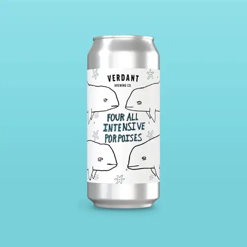 Verdant | Four All Intensive Porpoises | 4.5% | 440ml Can
