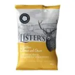 listers crisps cheddar cheese and onion