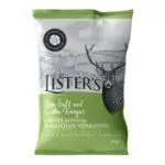 listers crisps sea salt and cider vinegar