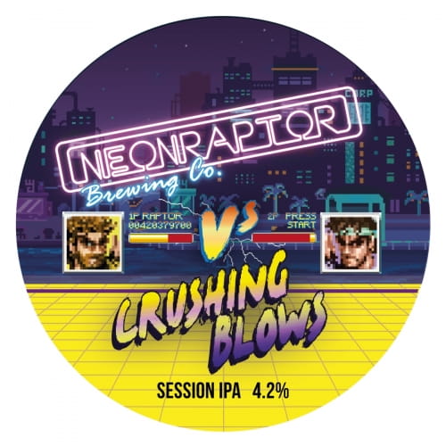 neon-raptor-crushing-blows-keg